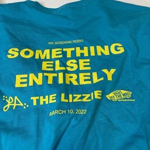 VANS MENS Something Else Entirely Lizzie Armanto  T SHIRT Blue The Lizzie